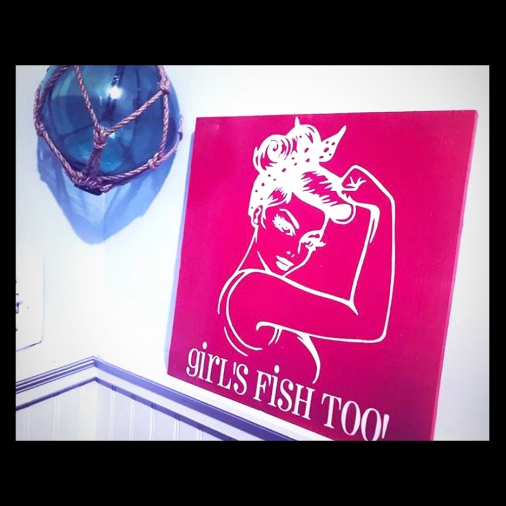 Girls fish too!